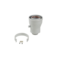 Адаптер Ariston Ø60/100 - Ø80/125 з відведенням конденсату