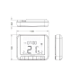 Бездротовий тижневий програматор Salus RT520RF з OpenTherm
