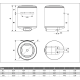 Електричний бойлер Bosch Tronic TR4000T 100 EBP