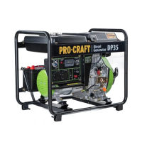 Генератор дизельний Procraft DP35