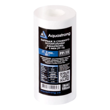 Картридж из вспененного полипропилена AQUASTRONG 5" 5 мкм, 50 г