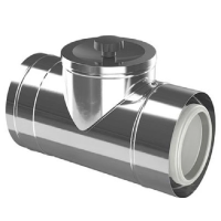 Коаксіальний подовжувач з ревізійним отвором Bosch FC-CR80, DN80/125, 250 мм