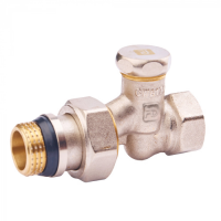 Кран радиаторный прямой нижний FADO NEW 1/2"
