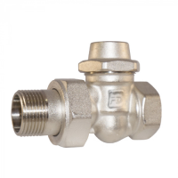 Кран радиаторный прямой нижний FADO NEW 3/4"