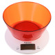 Кухонные весы Vilgrand VKS-533С красные