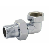 Згін американка кутовий Fado 3/4" хром