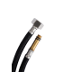 Шланг для змішувача AQUASTRONG NYLON M10х1/2'' 100 см ДШ (AS34100)