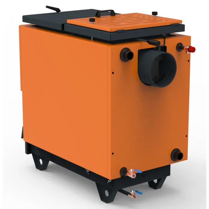 Твердопаливний водогрійний котел шахтного типу Ретра-6M Comfort Orange 21 кВт