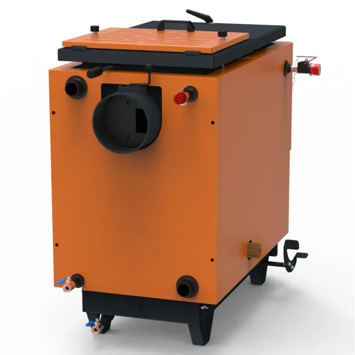 Твердопаливний водогрійний котел шахтного типу Ретра-6M Comfort Orange 21 кВт