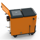 Твердопаливний водогрійний котел шахтного типу Ретра-6M Comfort Orange 21 кВт