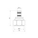 Наконечник Icma 24х1,5, 16х2,2-16х2,25 №100