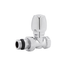 Кран радиаторный Icma 1/2" с антитечкой прямой без ручки №1121