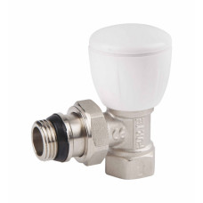 Кран радиаторный SD Forte Powerful 1/2" с антитечкой угловой SF232W15