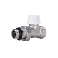Кран термостатический SD Plus 3/4" ВЗ с антитечкой для радиатора прямой SD351W20