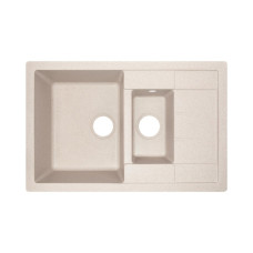 Кухонна мийка з додатковою чашею Lidz 780x495/200 MAR-07 (LIDZMAR07780495200)