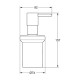 Дозатор для рідкого мила Grohe Essentials 40394001