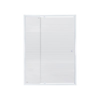 Душові двері в нішу Qtap Pisces WHI2014-15.CP5 140-150x185 см, скло Pattern 5 мм