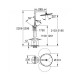 Душова система Grohe Essence 23741001