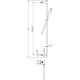 Душовий гарнітур Bianchi Steel SALSTE651000INX