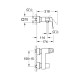 Змішувач для душу Grohe Eurocube 23145000