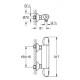 Змішувач термостатичний для душу Grohe Grohtherm 1000 34143003