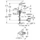 Змішувач для раковини Grohe Eurostyle 33558003