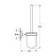 Йоржик для унітаза Grohe BauCosmopolitan 40463001