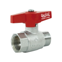 Кран шаровой Rastelli Nova Plus 1/2" ВЗ (бабочка) Арт. 451