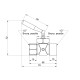 Кран Icma 1/2" ВР под манометр №151