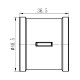 Муфта SD Forte 1" ВВ SF35625