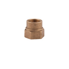 Муфта латунная 1/2"х3/8" ВР