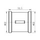 Муфта SD Forte 3/4" ВВ хром SF356H20