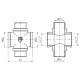 Крестовина SD Forte 1/2" ВЗ SF35515