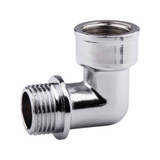 Уголок SD Forte 1/2" ВЗ хром SF372H15