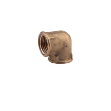 Уголок латунный 1/2" ВР