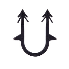 Скоба якорная Icma (UA) напольная, черная