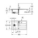 Набір Grohe мийка кухонна K200 31562SD0 + змішувач BauEdge 31367000