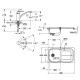 Набір Grohe мийка кухонна K300 31565SD0 + змішувач Eurosmart 33281002