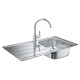 Набір Grohe мийка кухонна K200 31562SD0 + змішувач BauEdge 31367000