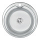 Кухонная мойка Lidz 510-D 0,6мм Satin (LIDZ510D06SAT)