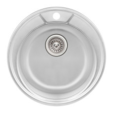 Кухонная мойка Qtap D490 0,8мм Micro Decor (QTD490MICDEC08)