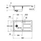 Кухонна мийка Grohe Sink K400 31566SD0