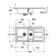 Кухонна мийка Grohe Sink K400+ 31569SD0