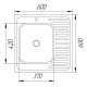 Кухонна мийка UA 6060-L Polish (UA6060LPOL04)
