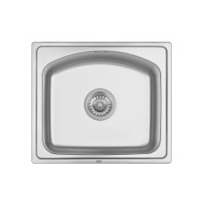 Кухонная мойка Qtap 4842 0,8мм Satin (QT4842SAT08)