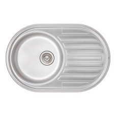 Кухонная мойка Qtap 7750 0,8 мм Micro Decor (QT7750MICDEC08)