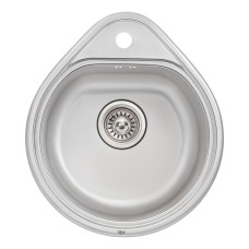 Кухонная мойка Qtap 4450 0,8мм Satin (QT4450SAT08)