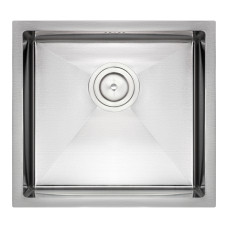 Кухонная мойка Qtap D4843 2.7/1.0 мм Satin (QTD484310)
