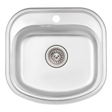 Кухонная мойка Qtap 4947 0,8мм Satin (QT4947SAT08)