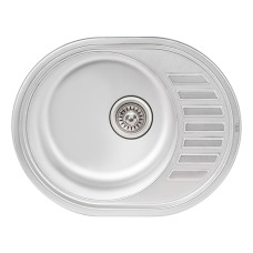 Кухонная мойка Qtap 5745 0,8 мм Micro Decor (QT5745MICDEC08)